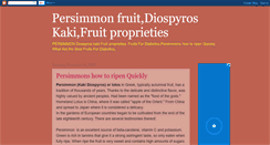 Desktop Screenshot of persimmons-kaki.blogspot.com