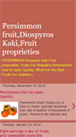 Mobile Screenshot of persimmons-kaki.blogspot.com