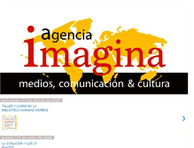 Tablet Screenshot of agenciaimagina.blogspot.com