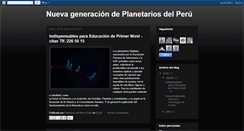 Desktop Screenshot of planetariomorrosolar.blogspot.com