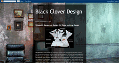 Desktop Screenshot of blackcloverdesign.blogspot.com