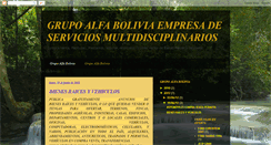 Desktop Screenshot of grupoalfabolivia.blogspot.com