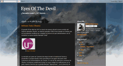 Desktop Screenshot of eyesofthedevil.blogspot.com
