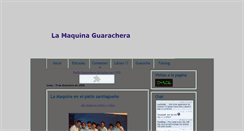 Desktop Screenshot of lamaquinaguarachera.blogspot.com