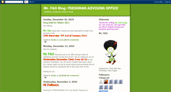 Desktop Screenshot of mr-fao.blogspot.com