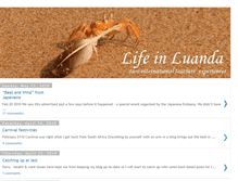 Tablet Screenshot of lifeinluanda.blogspot.com