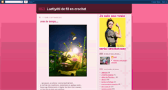 Desktop Screenshot of hyvertlaetitia.blogspot.com