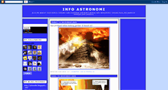 Desktop Screenshot of info-astronomi.blogspot.com