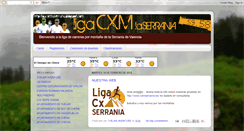 Desktop Screenshot of ligacxmlaserrania.blogspot.com