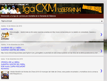 Tablet Screenshot of ligacxmlaserrania.blogspot.com