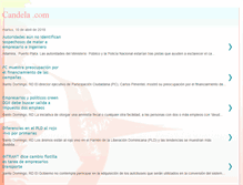 Tablet Screenshot of candelaalrojo.blogspot.com