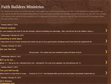 Tablet Screenshot of faithbuilders-ministries.blogspot.com