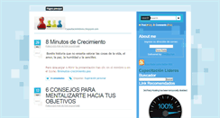 Desktop Screenshot of capacitacionlideres.blogspot.com