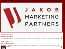 Tablet Screenshot of jakobmarketing.blogspot.com