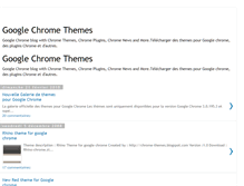 Tablet Screenshot of chrome-themes.blogspot.com