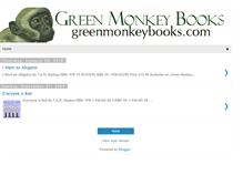 Tablet Screenshot of greenmonkeybooks.blogspot.com