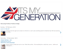 Tablet Screenshot of itsmygenerationline.blogspot.com