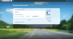 Desktop Screenshot of blackmagicplastic.blogspot.com