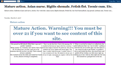 Desktop Screenshot of mature-action.blogspot.com