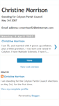 Mobile Screenshot of christine-morrison.blogspot.com