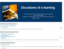 Tablet Screenshot of discutiamodielearning.blogspot.com