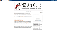 Desktop Screenshot of nzartguild.blogspot.com