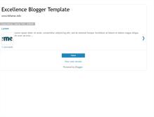 Tablet Screenshot of excellence-btheme.blogspot.com