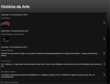 Tablet Screenshot of historiadaarte.blogspot.com