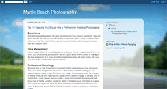 Desktop Screenshot of myrtlebeachphotographybydmarie.blogspot.com