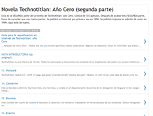 Tablet Screenshot of novela-technot-segunda-parte.blogspot.com