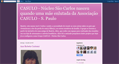 Desktop Screenshot of casulosaocarlos.blogspot.com