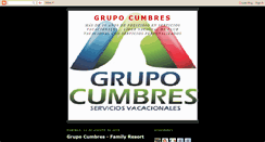 Desktop Screenshot of grupocumbresargentina.blogspot.com