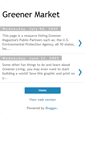 Mobile Screenshot of greenermarket.blogspot.com
