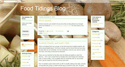 Desktop Screenshot of foodtidings.blogspot.com