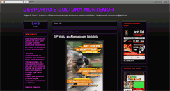 Desktop Screenshot of desportoeculturamontemoronovo.blogspot.com