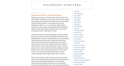 Desktop Screenshot of palembangsumatera.blogspot.com