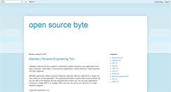 Desktop Screenshot of opensourcebyte.blogspot.com