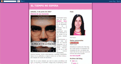Desktop Screenshot of eltiemponoespera.blogspot.com