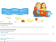 Tablet Screenshot of crazybooktours.blogspot.com