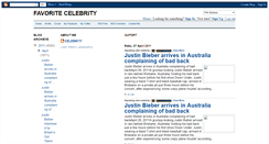 Desktop Screenshot of celebrity-favoritecelebrity.blogspot.com