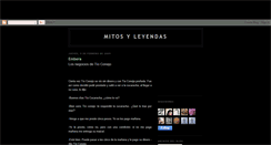 Desktop Screenshot of mitosyleyendaslegendarias.blogspot.com