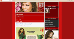 Desktop Screenshot of lovethaliabr.blogspot.com
