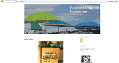 Desktop Screenshot of funkyanddelightful.blogspot.com