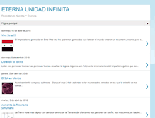 Tablet Screenshot of eternaunidadinfinita.blogspot.com
