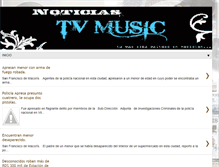 Tablet Screenshot of noticiastvmusic.blogspot.com