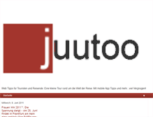 Tablet Screenshot of juutoo.blogspot.com