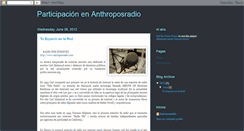 Desktop Screenshot of antroposradio.blogspot.com