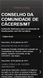 Mobile Screenshot of conselhodacomunidadedecaceres.blogspot.com