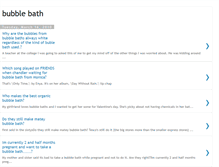 Tablet Screenshot of bubble-bath5.blogspot.com