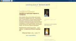 Desktop Screenshot of kirlyieledelek.blogspot.com